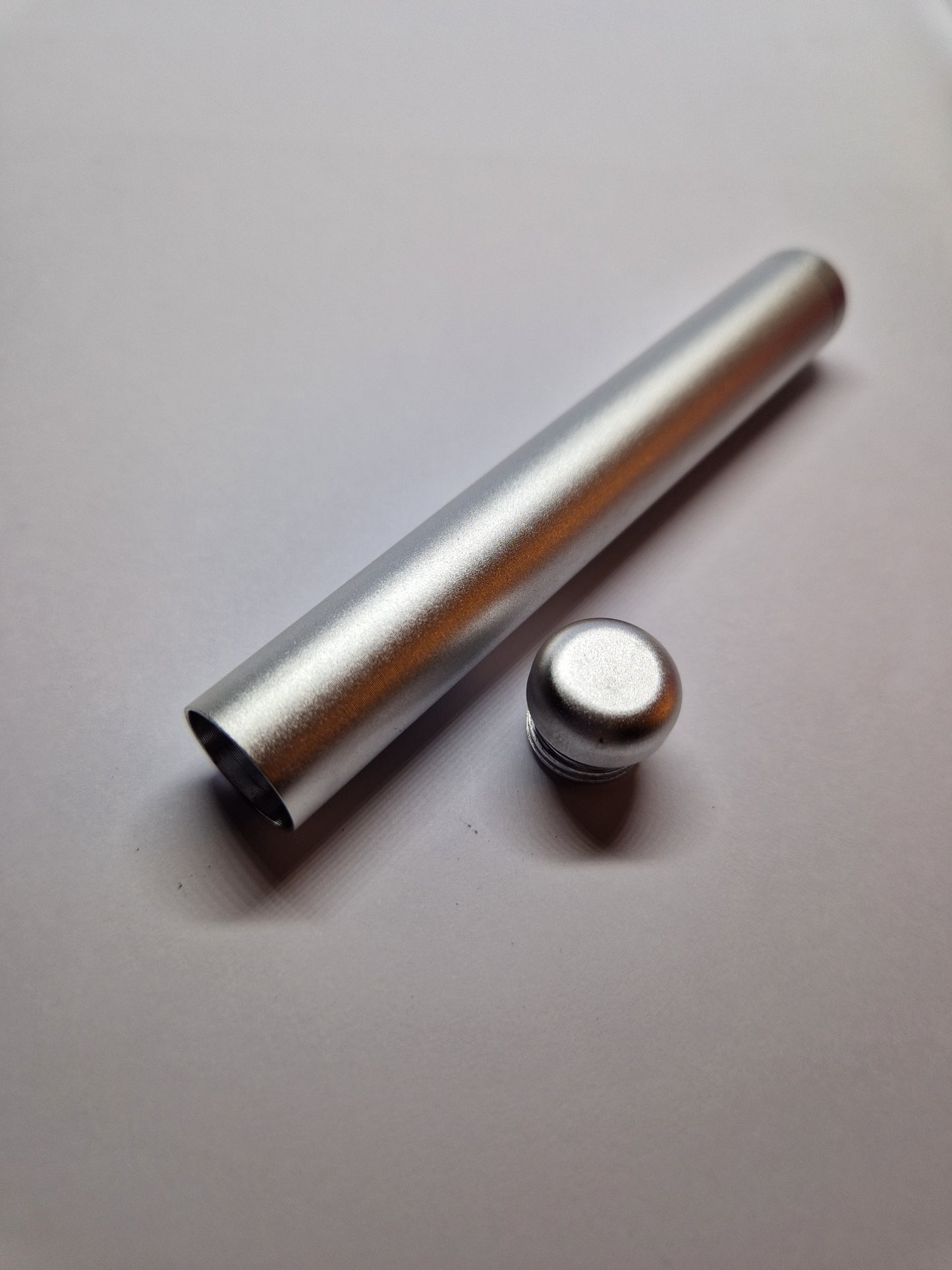 ODOURLESS STASH CONTAINER STORAGE SEALED METAL BITCOIN WALLET WEED DOOB TUBE