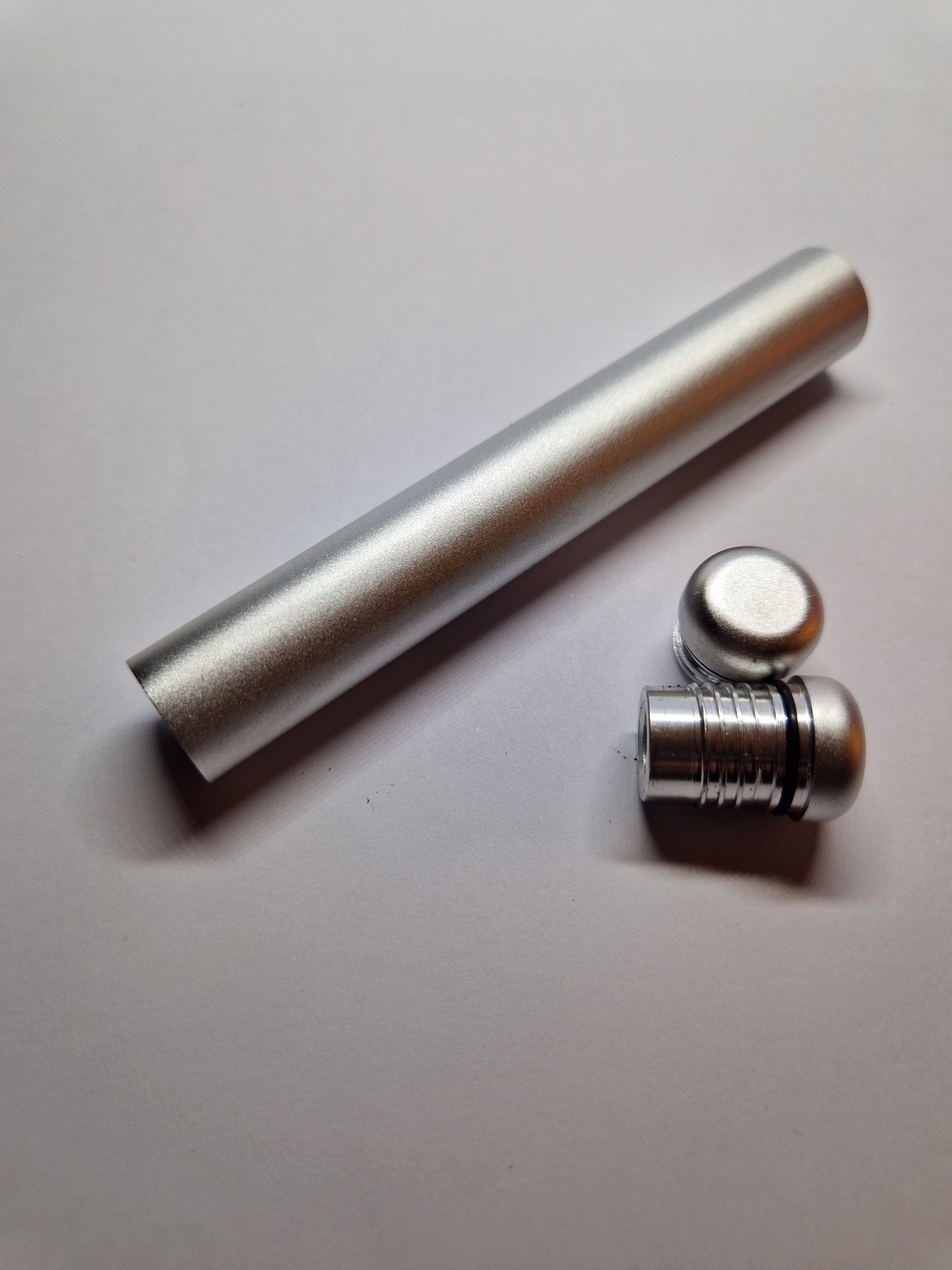 ODOURLESS STASH CONTAINER STORAGE SEALED METAL BITCOIN WALLET WEED DOOB TUBE
