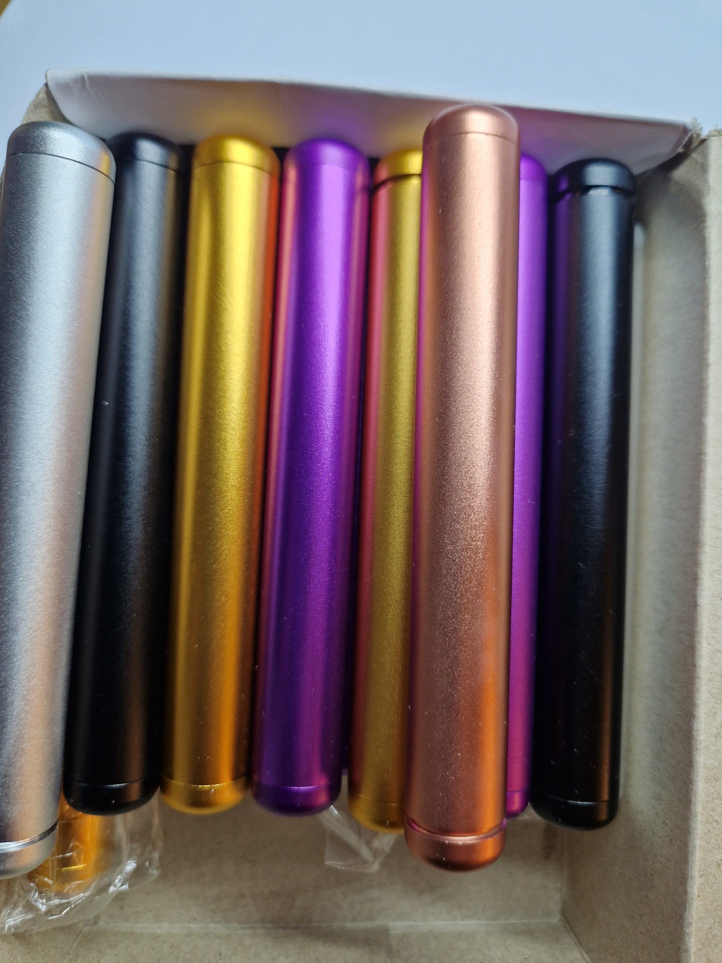 ODOURLESS STASH CONTAINER STORAGE SEALED METAL BITCOIN WALLET WEED DOOB TUBE