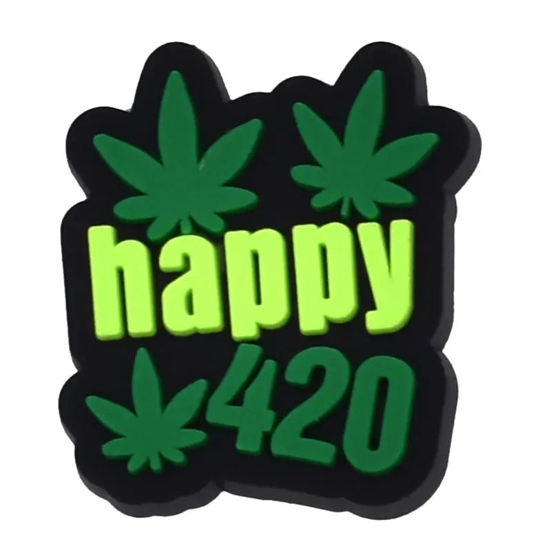 CROC Charms Weed Leaf Alien 420 Rasta Lips Smoke Accessories ADULT Gift Festival